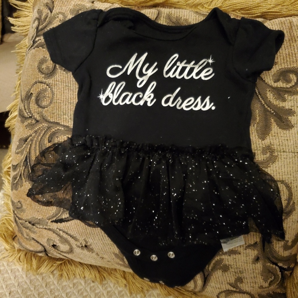 Black tutu onesie